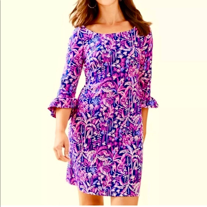 Nwt Lilly Pulitzer Upf 50+ Sophie Ruffle Dress